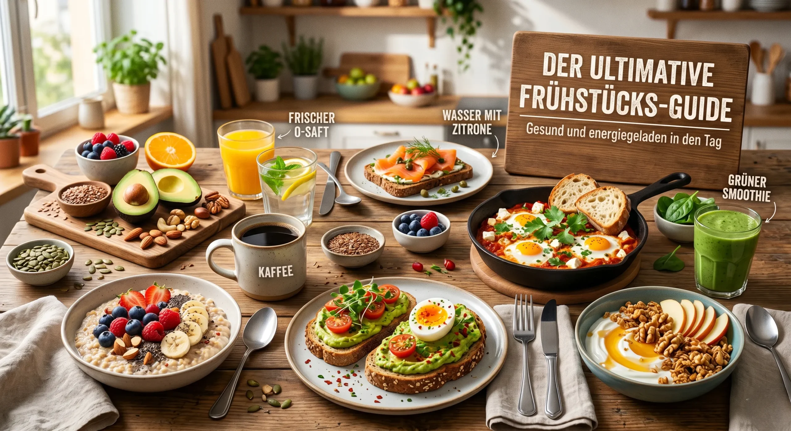 Der ultimative Frühstücks-Guide: Gesund und energiegeladen in den Tag