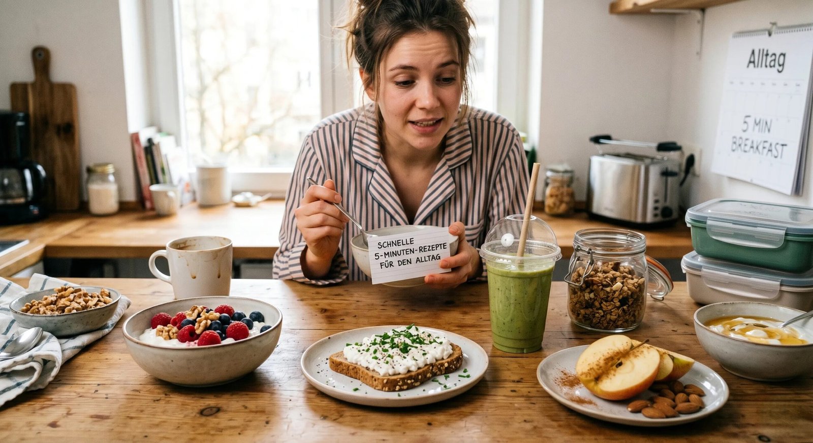Frühstück für Morgenmuffel Schnelle 5-Minuten-Rezepte für den Alltag